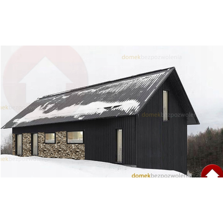 Dom 70 m2 bez pozwolenia